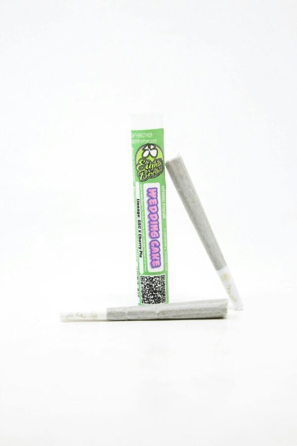 Wedding Cake 1g Pre-Roll – Hybrid