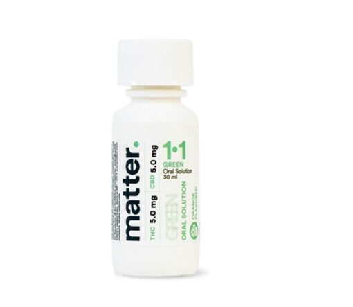 matter. Green 1:1 Extra Strength Capsules |THC & CBD – 30ct