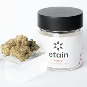 Discover Etain Stay Puft Forte whole flower – 3.5g of premium hybrid buds with creamy vanilla and marshmallow flavor. Balanced effects for relaxation and focus.