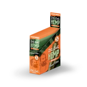 Zig-Zag Hemp Wraps – Natural | Tobacco-Free Slow Burn | 2ct