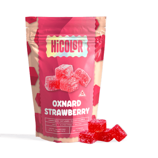 Oxnard Strawberry Chews – 10mg THC Edibles | 10ct Pack